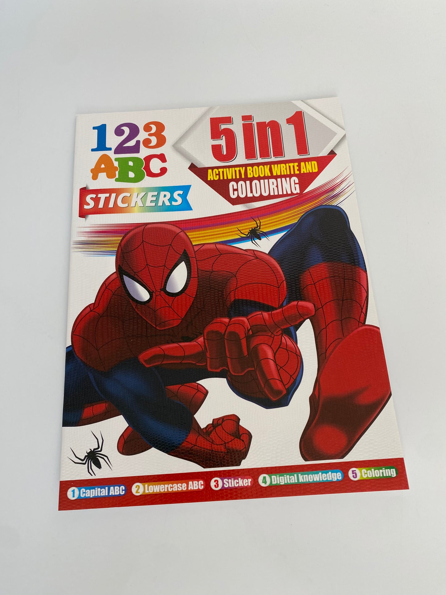 5 In 1 Activity Book Write And Coloring