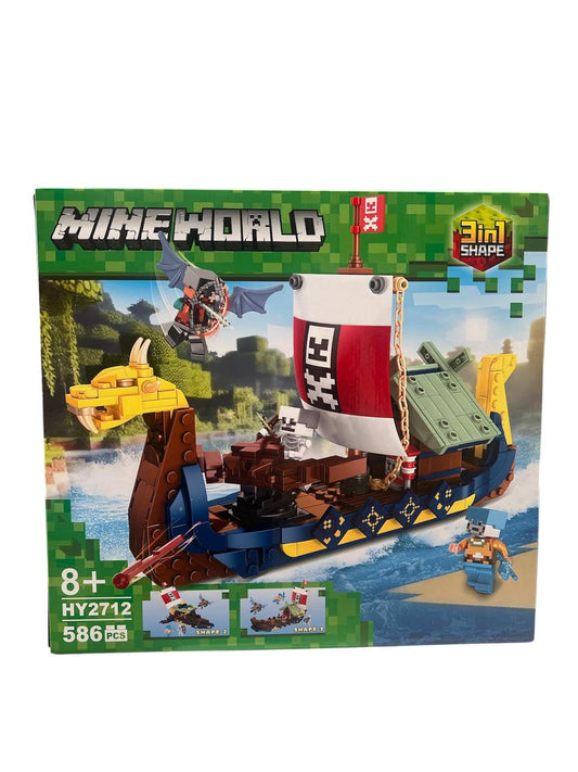 LEGO  Mine World -586 pcs