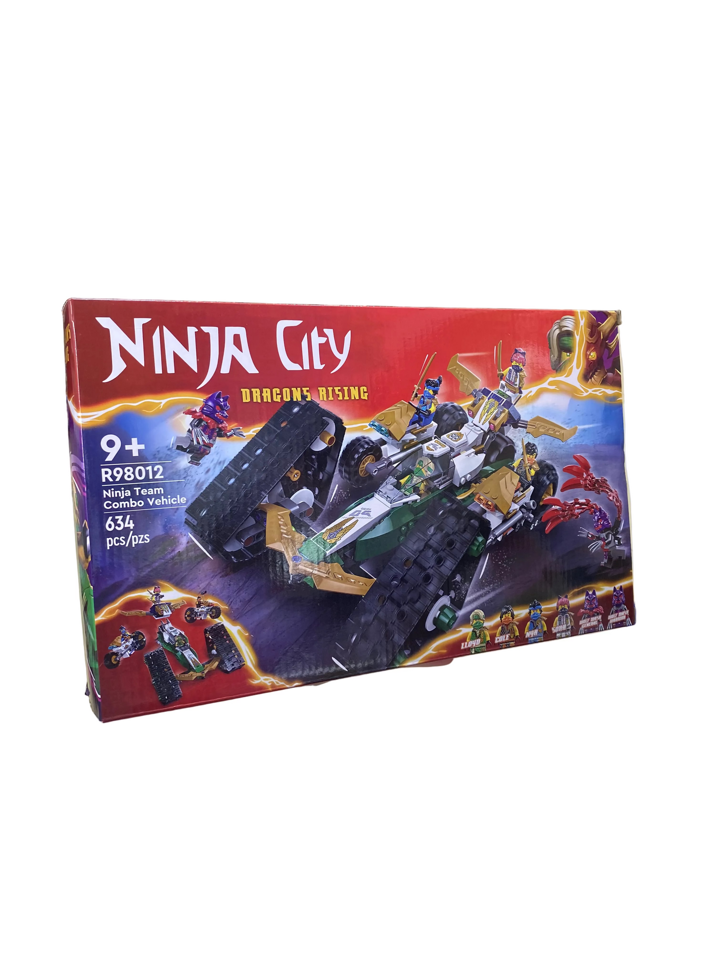 Lego Ninja - 634 Pcs