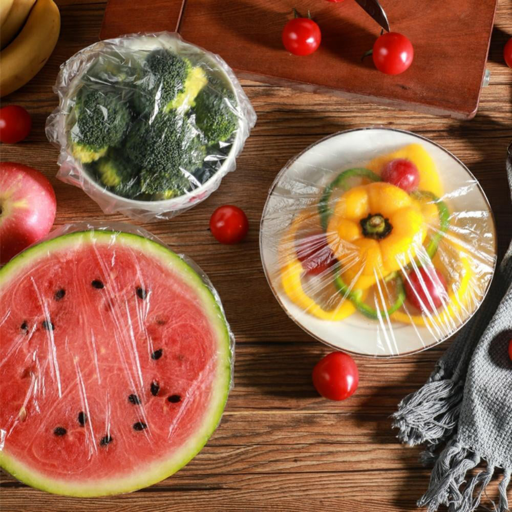 100pcs Disposable Food Bowl Cover Bag Storage Bag Dust Fresh Keeping Bags Kitchen Food Multifunctional Use