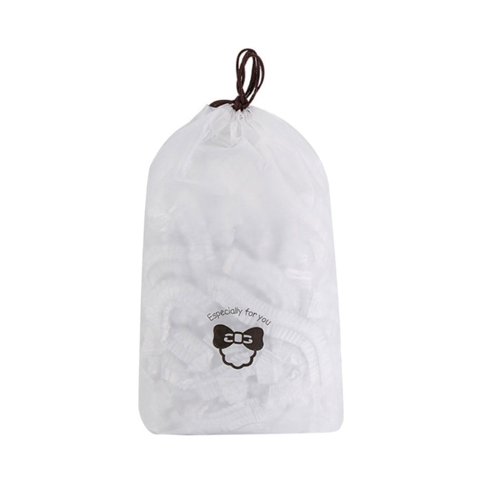 100pcs Disposable Food Bowl Cover Bag Storage Bag Dust Fresh Keeping Bags Kitchen Food Multifunctional Use