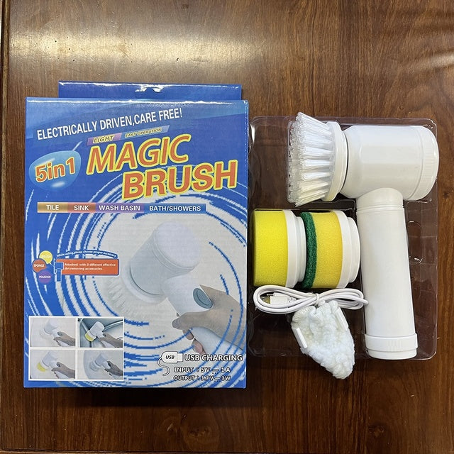 5 In 1 Multifunctional Electric Magic Cleaning Brush