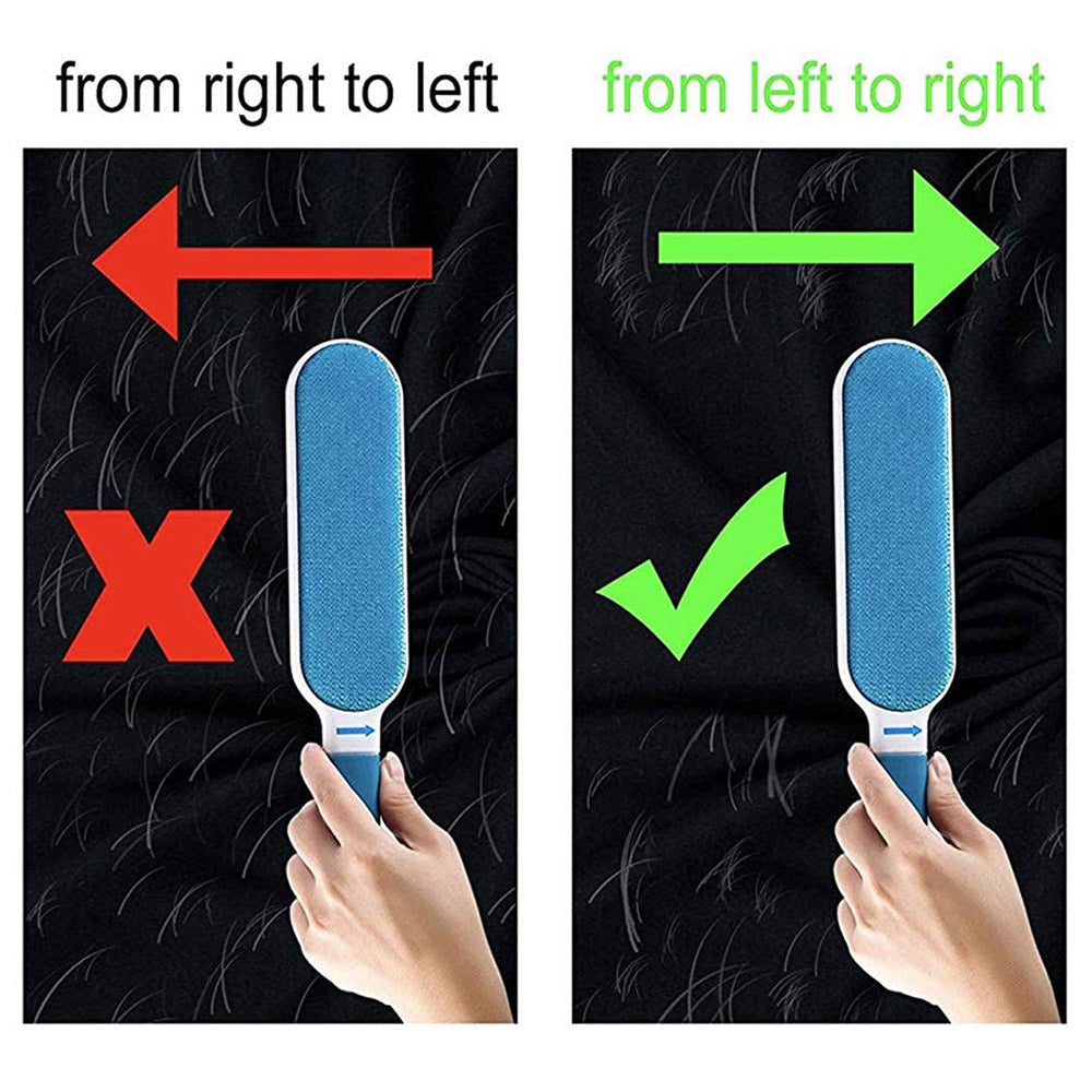 Pet Fur Remover Double Sided Cleaning Brush For Dogs And Cats, Soft Brush To Remove Your Pets Hair