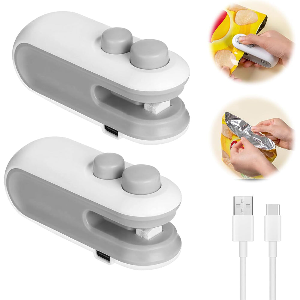 Mini Bag Sealer Rechargeable For Plastic Bags