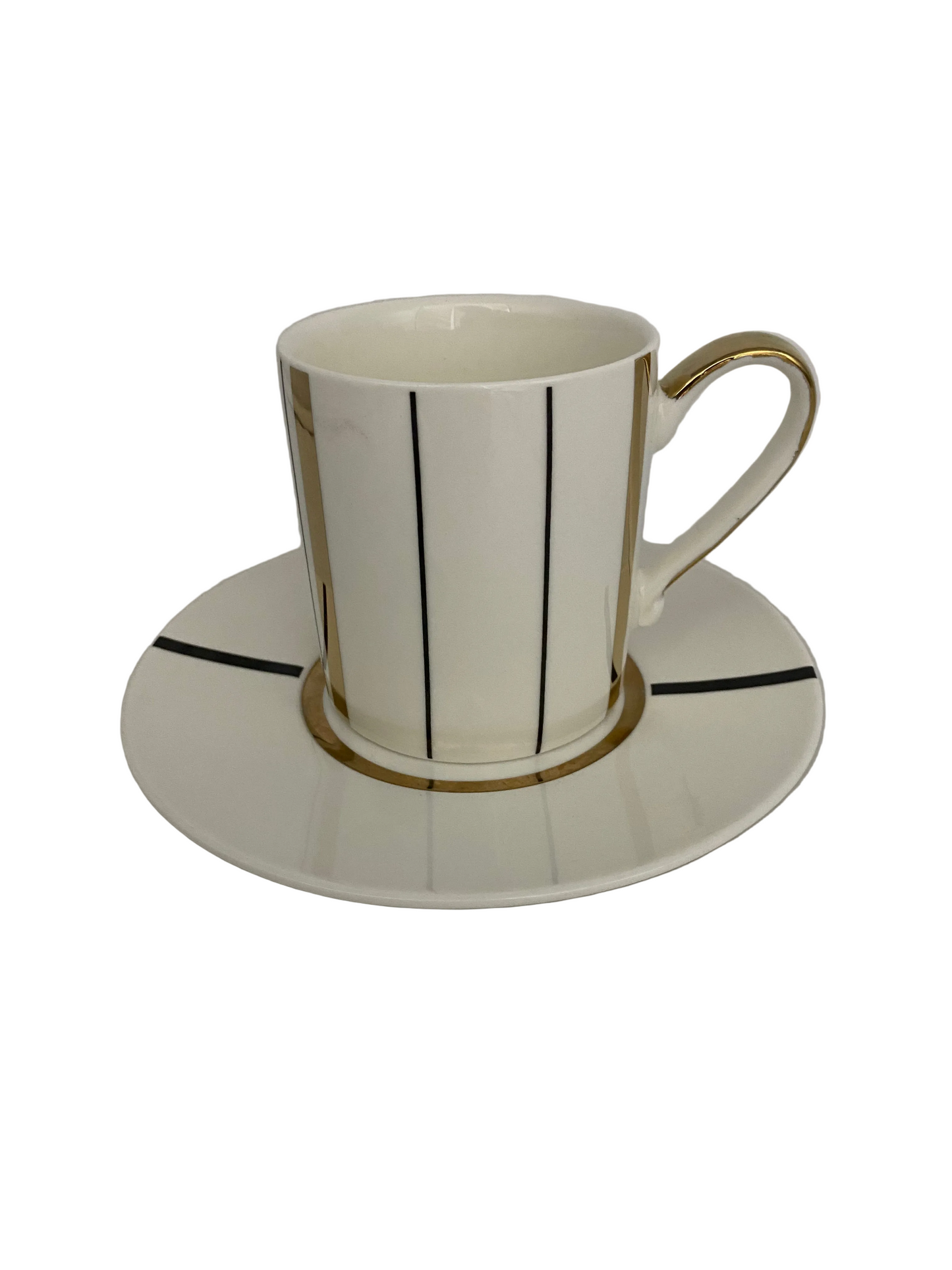 Classic,12 Pcs Tea Cups With Saucers Set
