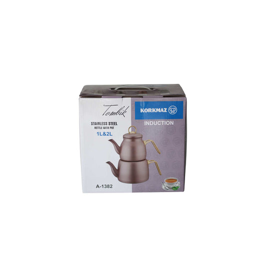 Stainless Steel Kettle with Pot