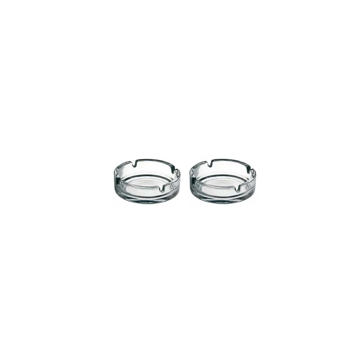 White Ashtray 7cm Set of 2