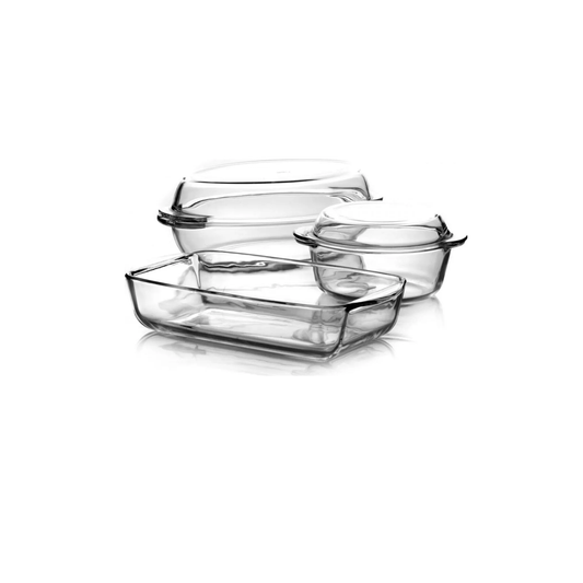 5 Pcs Borcam Complete Ovenware Set