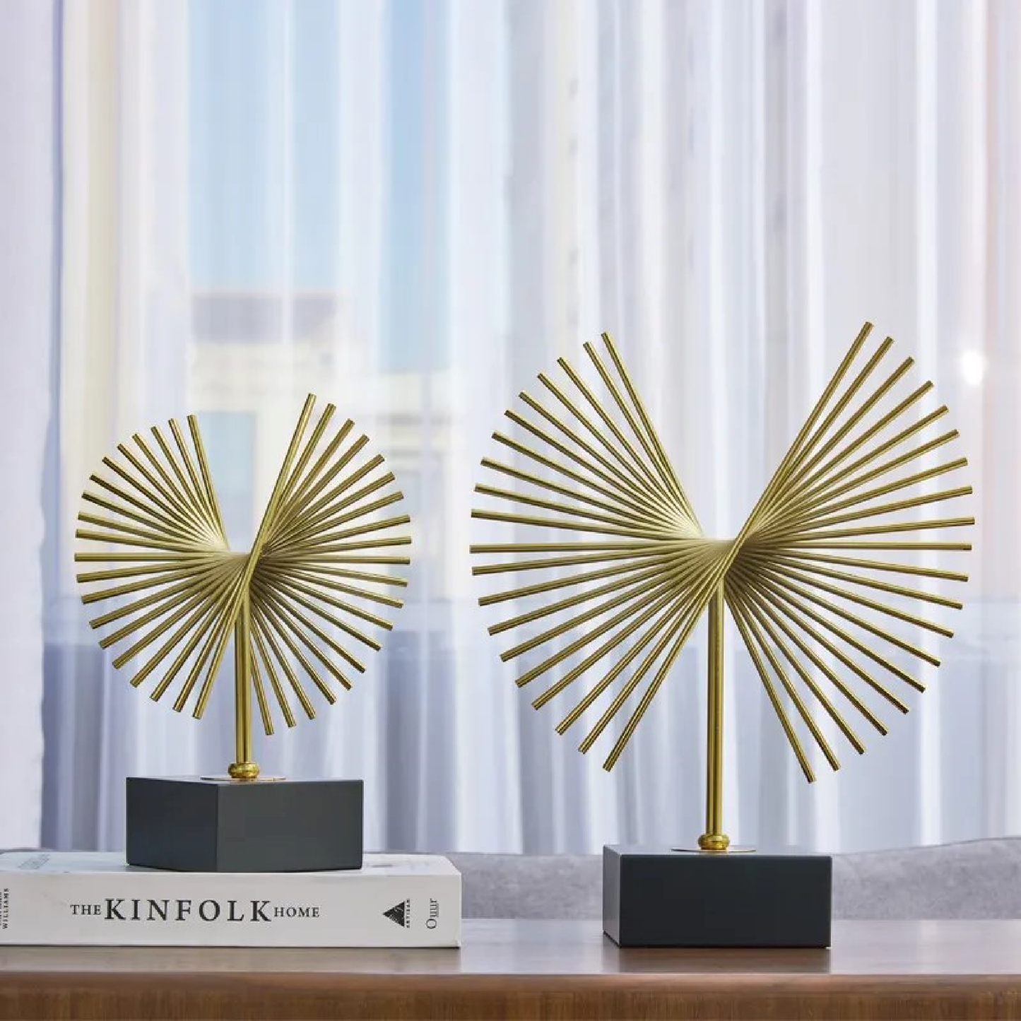 Luxury Geometric Ornaments Set of 2