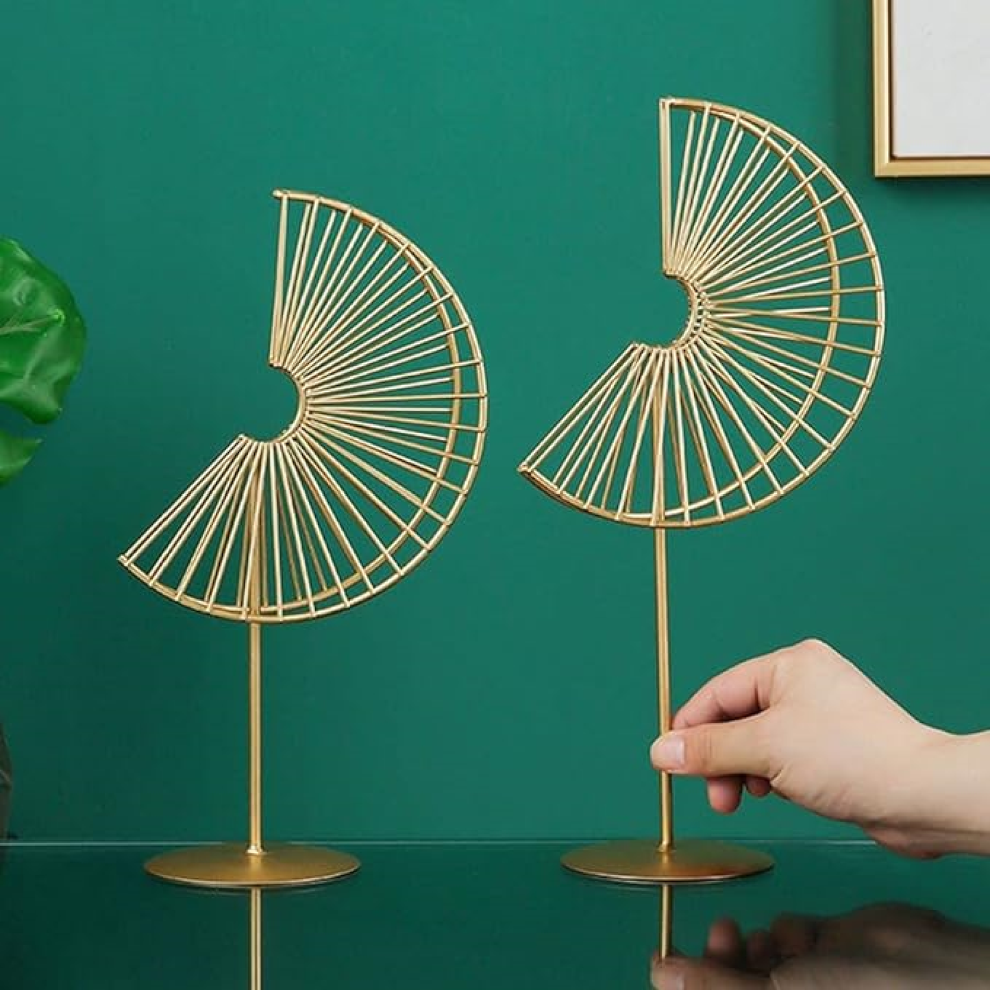 Leaf Shape Decor Set of 2