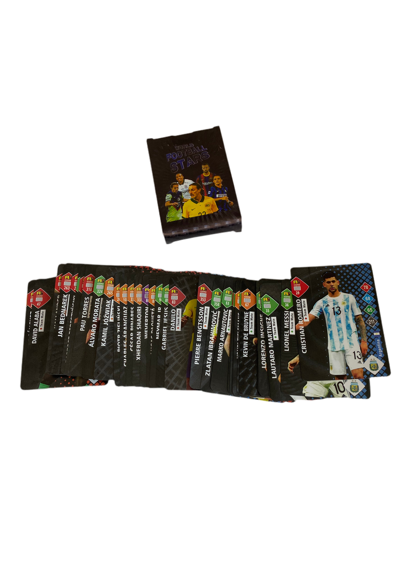 Word Football Card / 55 Cards