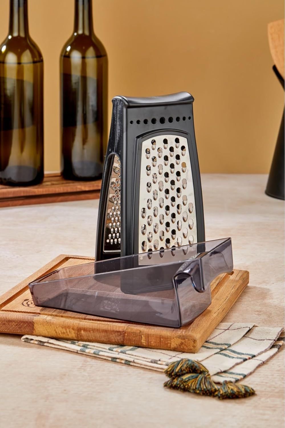 Stainless Steel grater with container