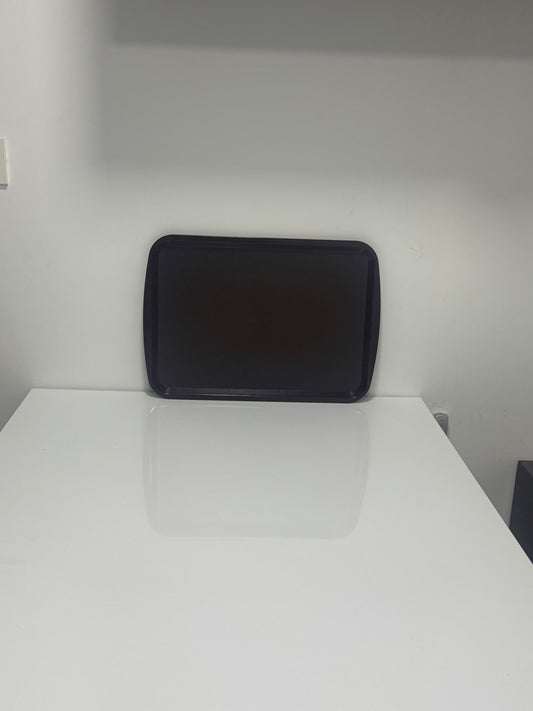 Plain brown plastic tray 37*53cm