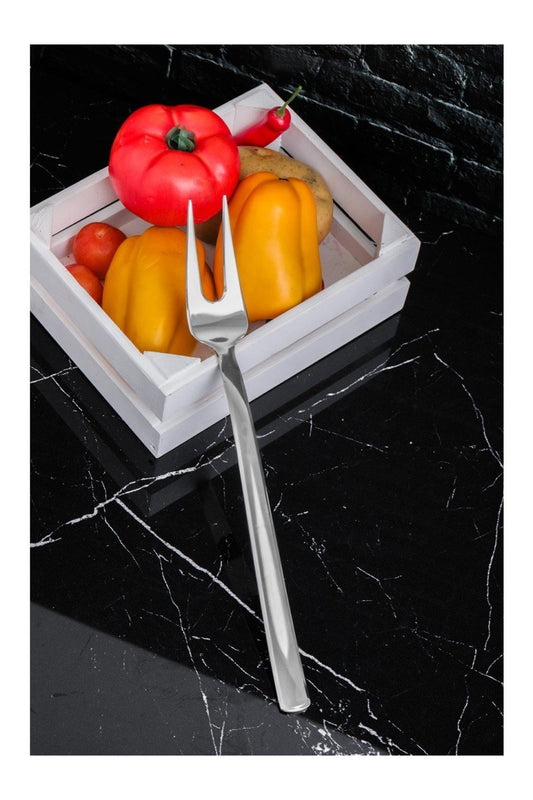Stainless steel large dining fork