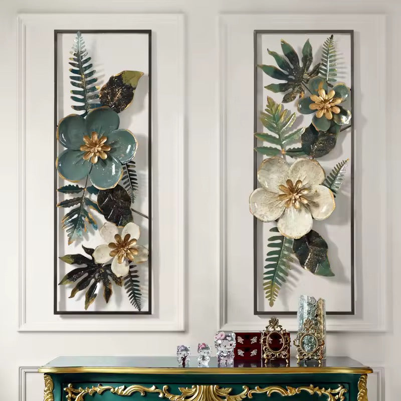 Metal Wall Decoration Set of 2