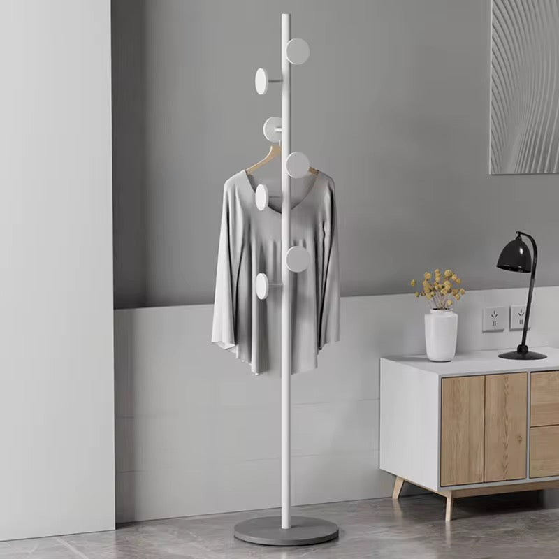 Iron and Marble Clothes Rack