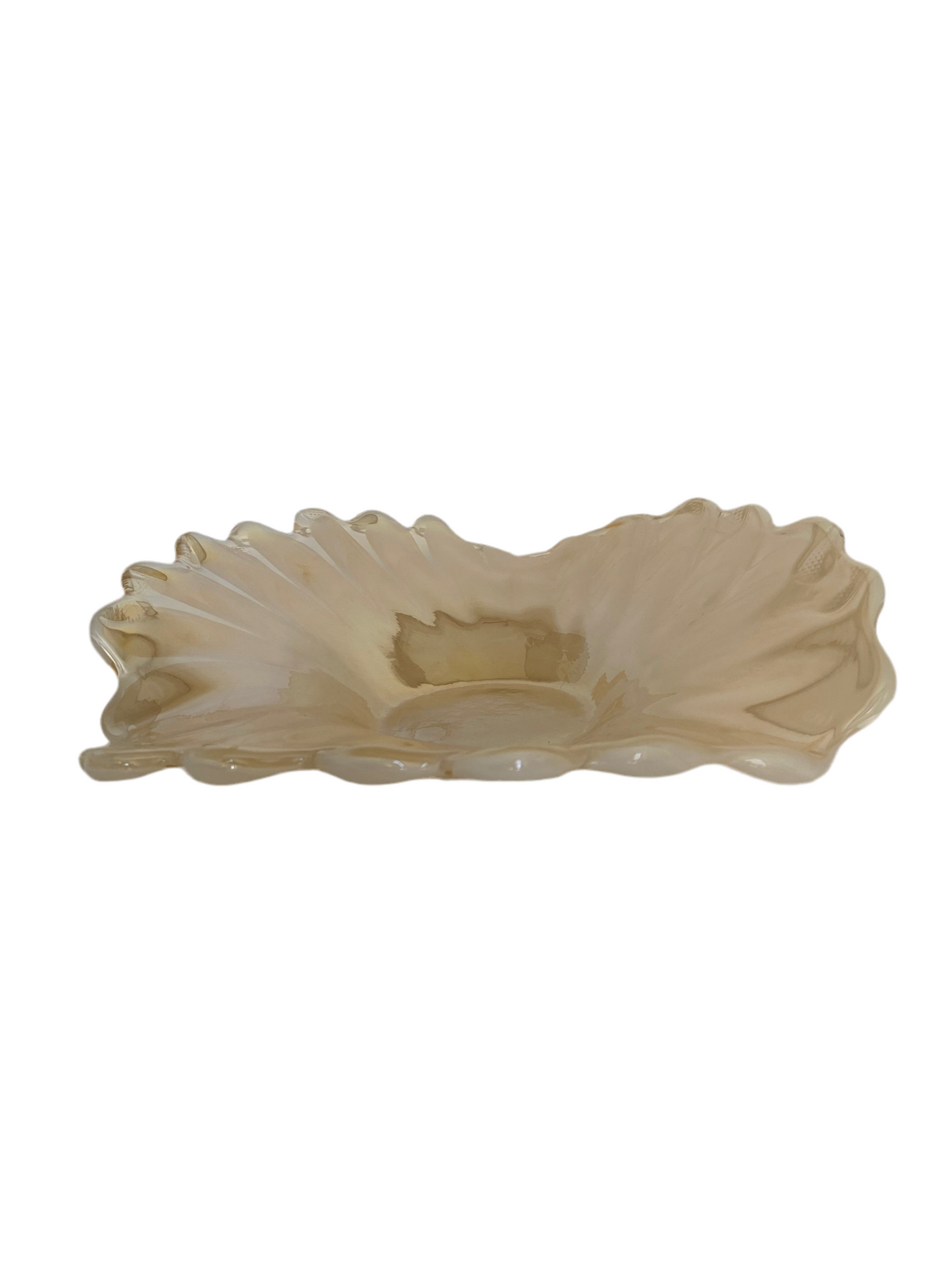 42 Cm White Honey Daisy Shape Bowl