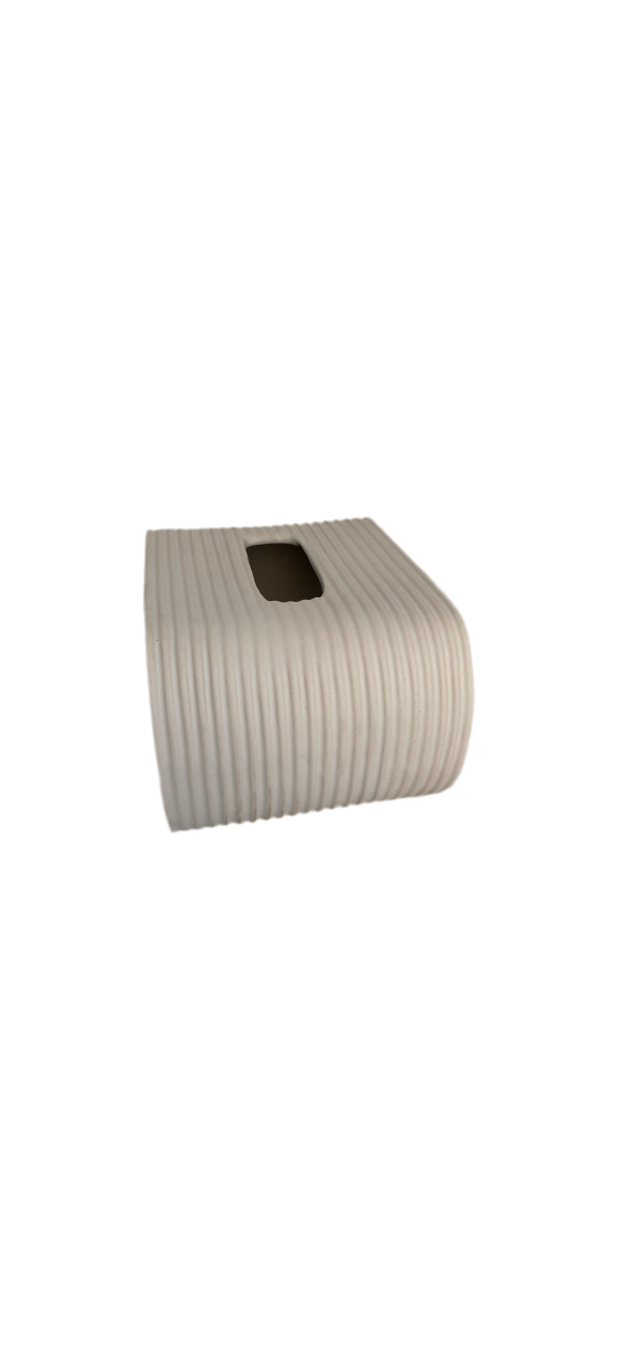 White ceramic Tissue Box