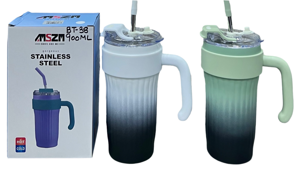 900 Ml Stainless Steel Aqua Tumbler -Hot & Cold