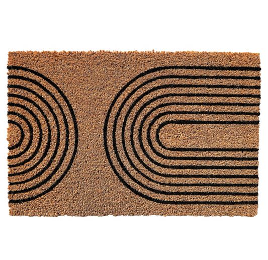 Rectangular Natural Coir Doormat