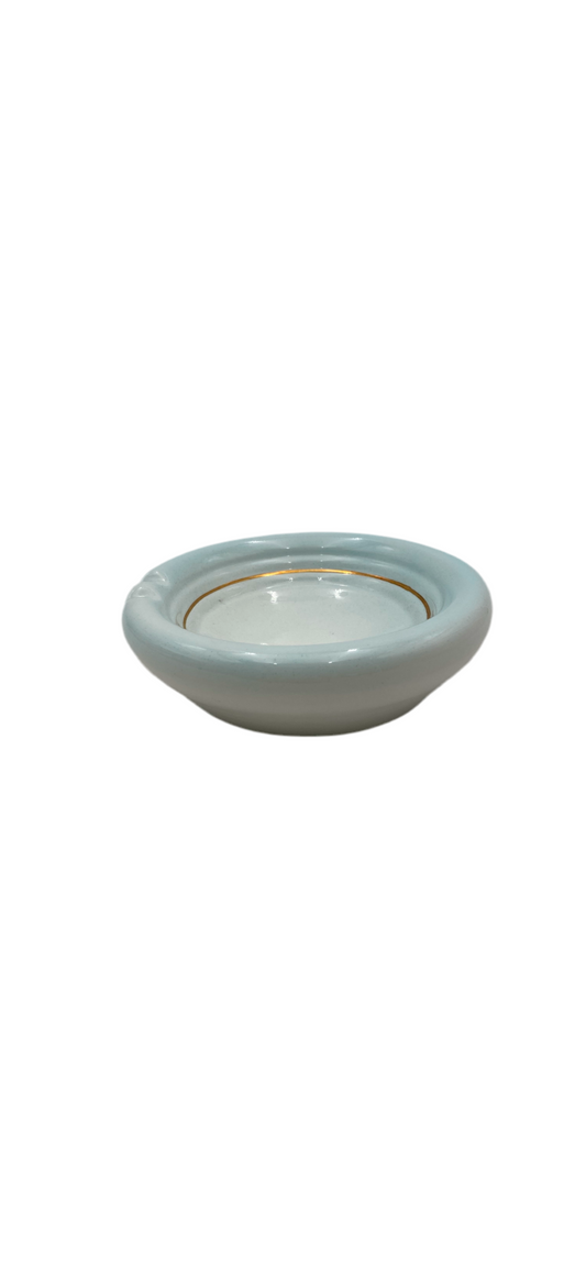 Ceramic Blue Ashtray