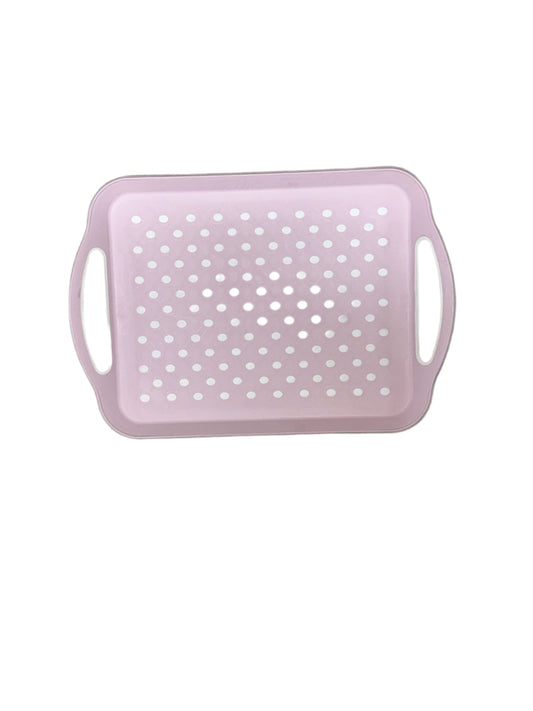 Small dotted plastic tray