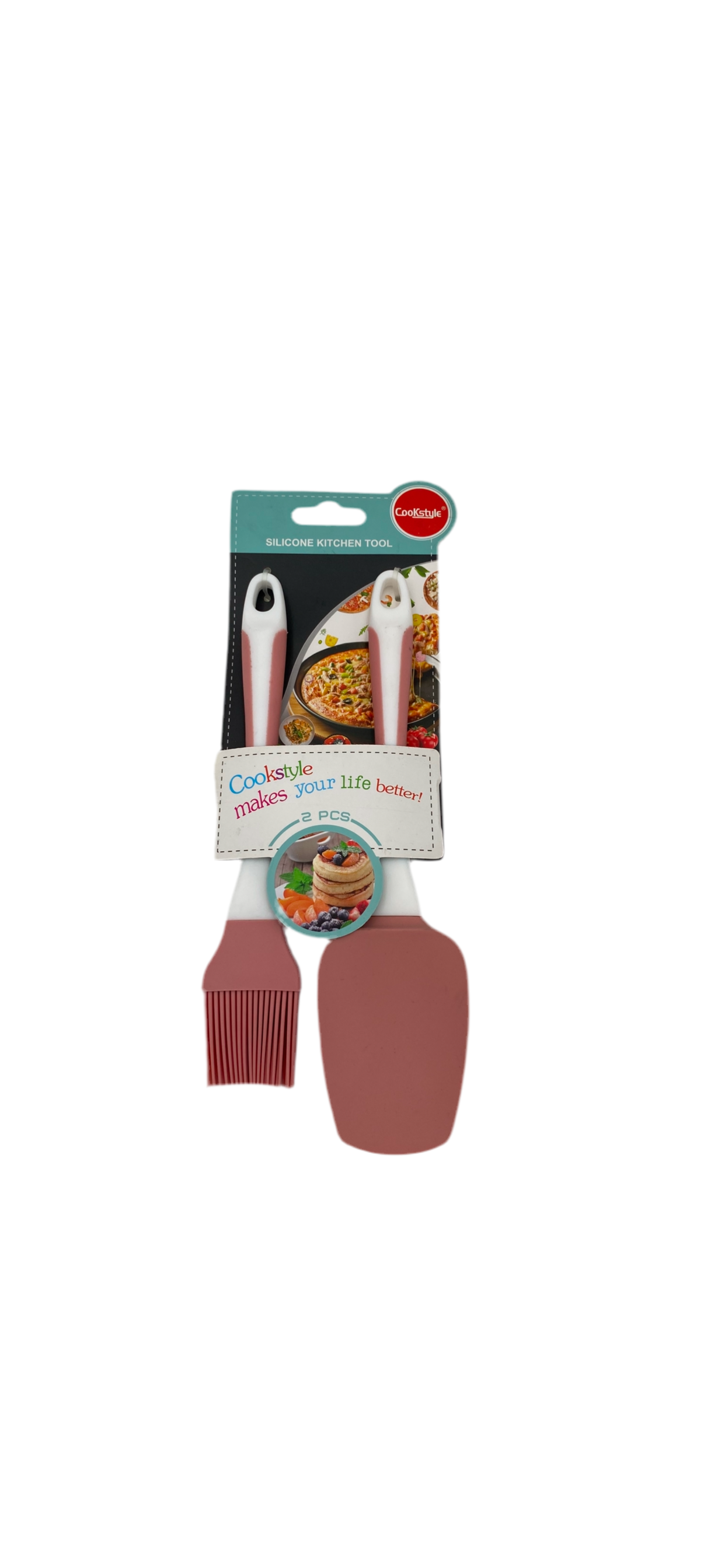 Cookstyle, 2pcs silicone kitchen tool