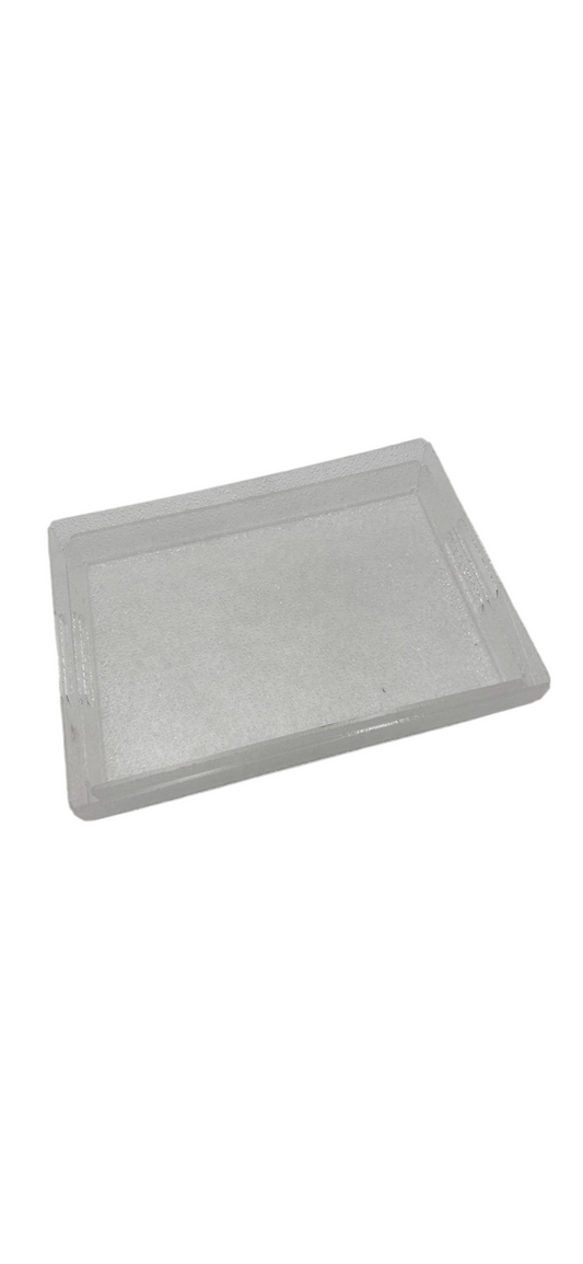 Plexi rectangle tray set