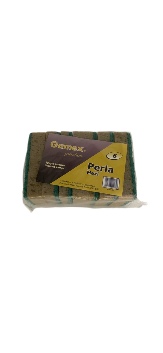 Gamex  Perla Maxi, 6 pcs scouring sponge