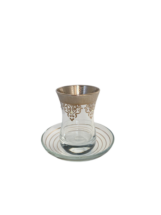 12 PCs Tea Cups With Saucers Set