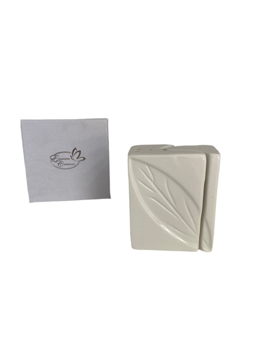 Set 2 pcs Ceramic  Salt Dispenser