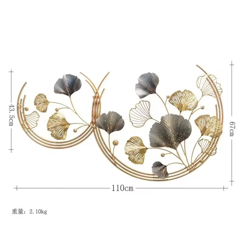 Metal Wall Decoration Set