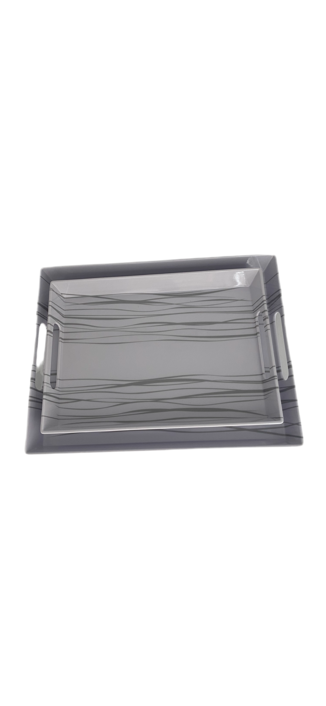 Phoenix,Set 2 pcs Melamine Tray