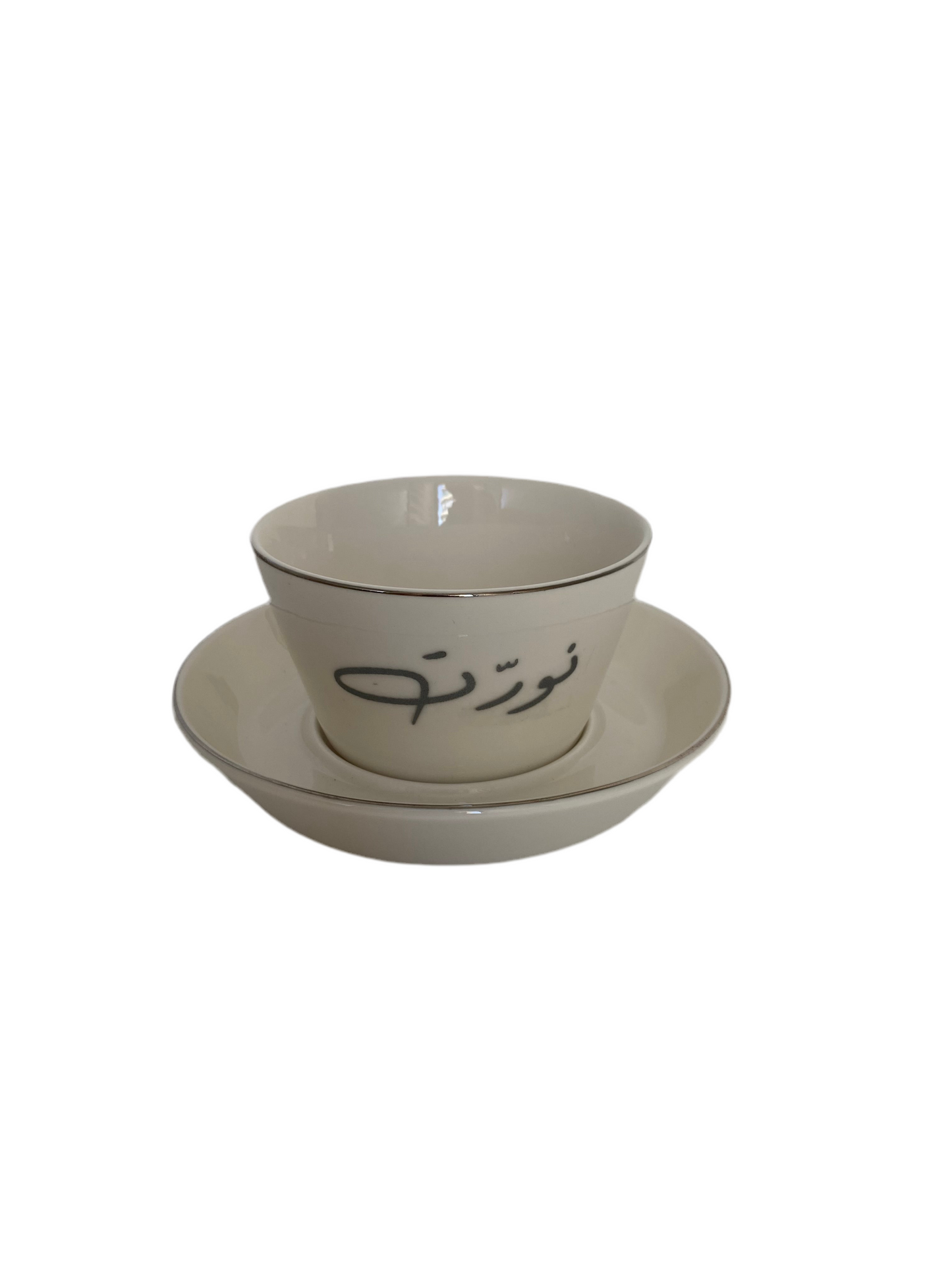 2 PCs Bowl & Plate Porcelain Set for