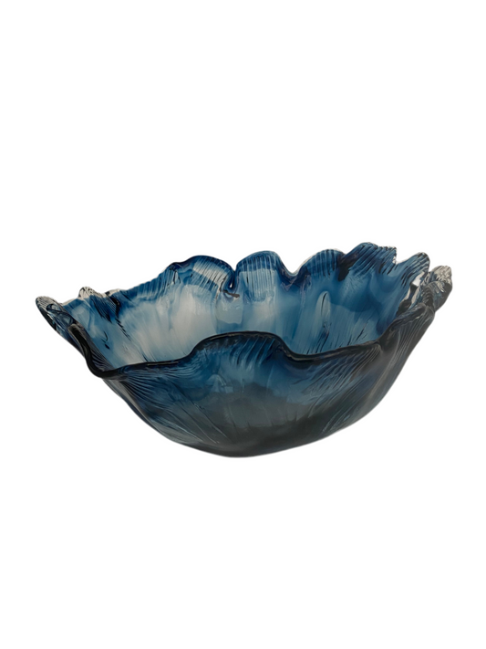 Blue Glass Bowl