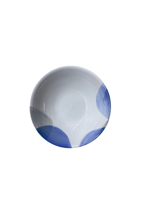 Small White and Blue Bowl 14cm