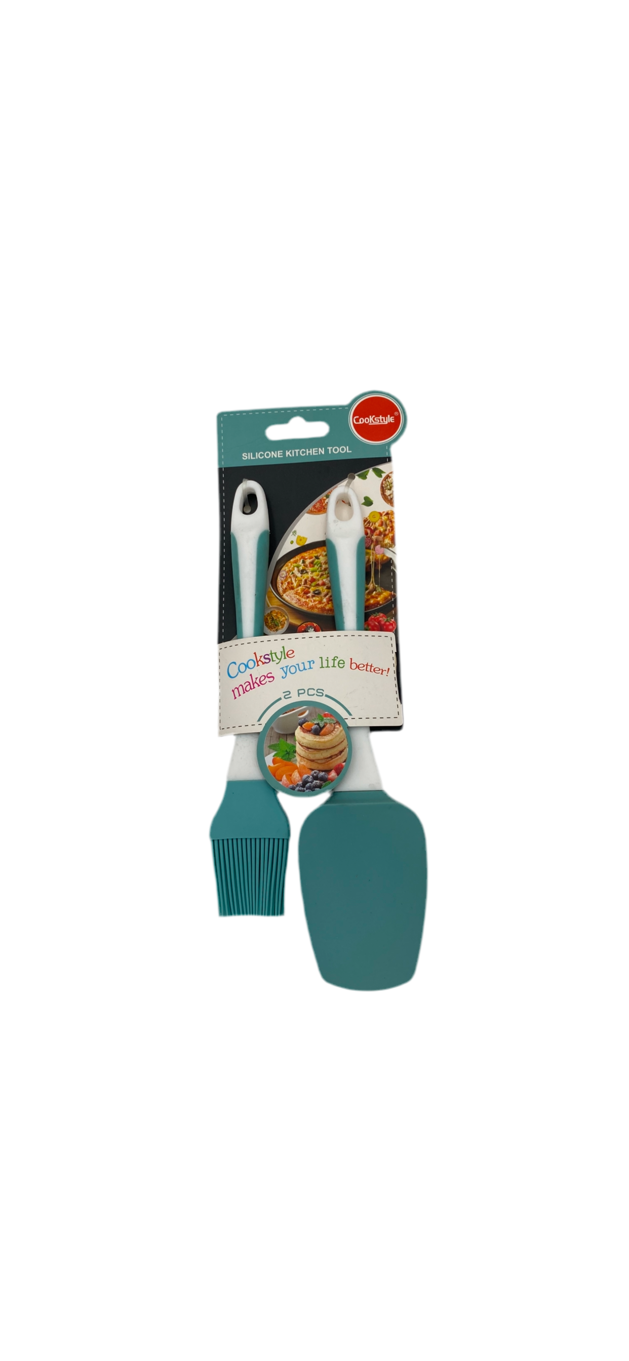 Cookstyle, 2pcs silicone kitchen tool