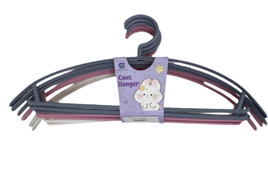 8 pcs Large Plastic Clothes Hanger