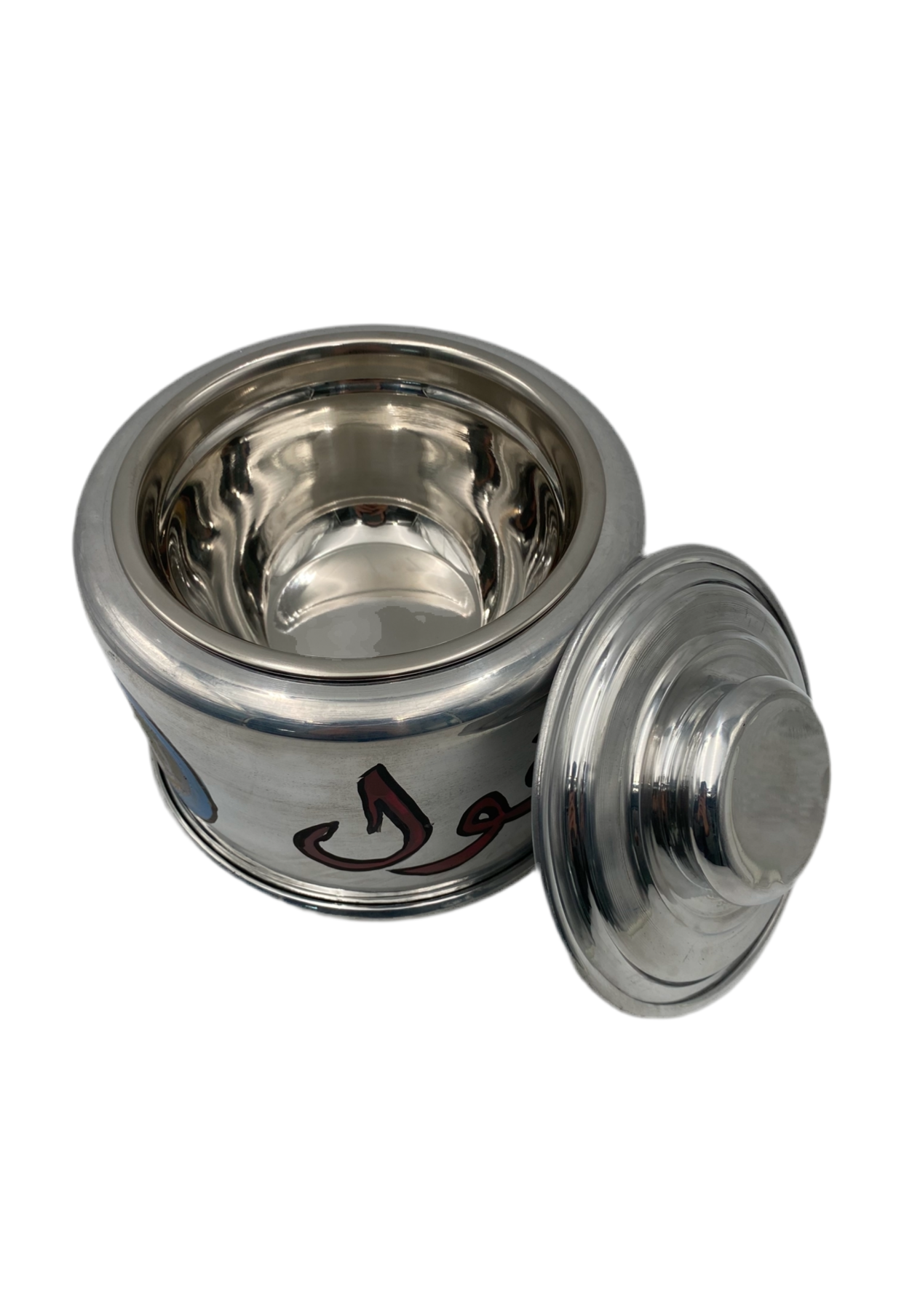 Aluminum bowl with lid