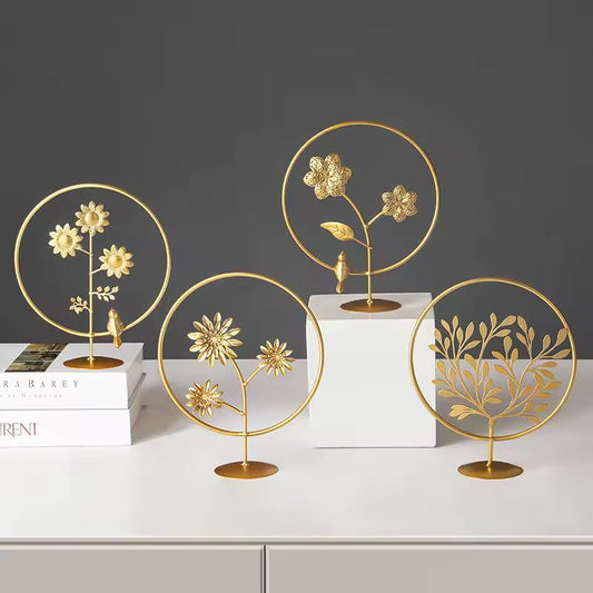 Gold Decoration with stand