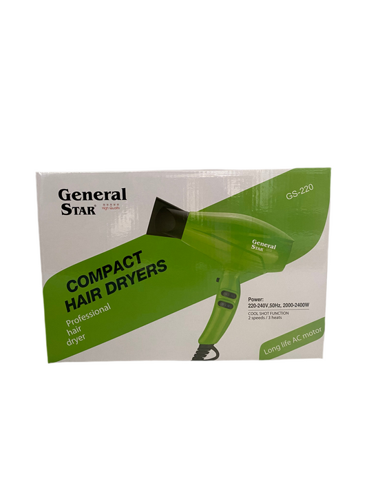 General Star, Compact Hair Dryer