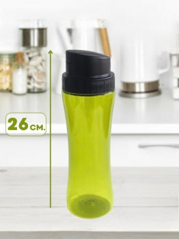 Plastic oil bottle