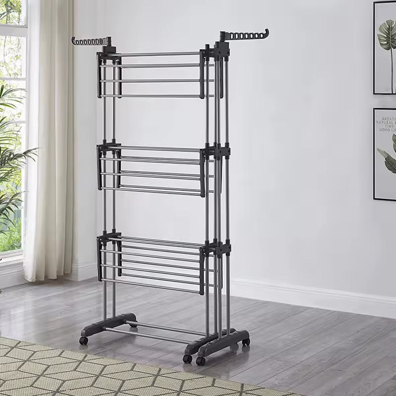 3-tier Plastic Clothes drying rack