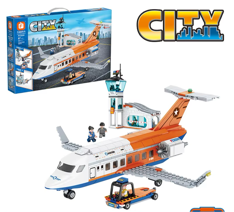 LEGO city airplane