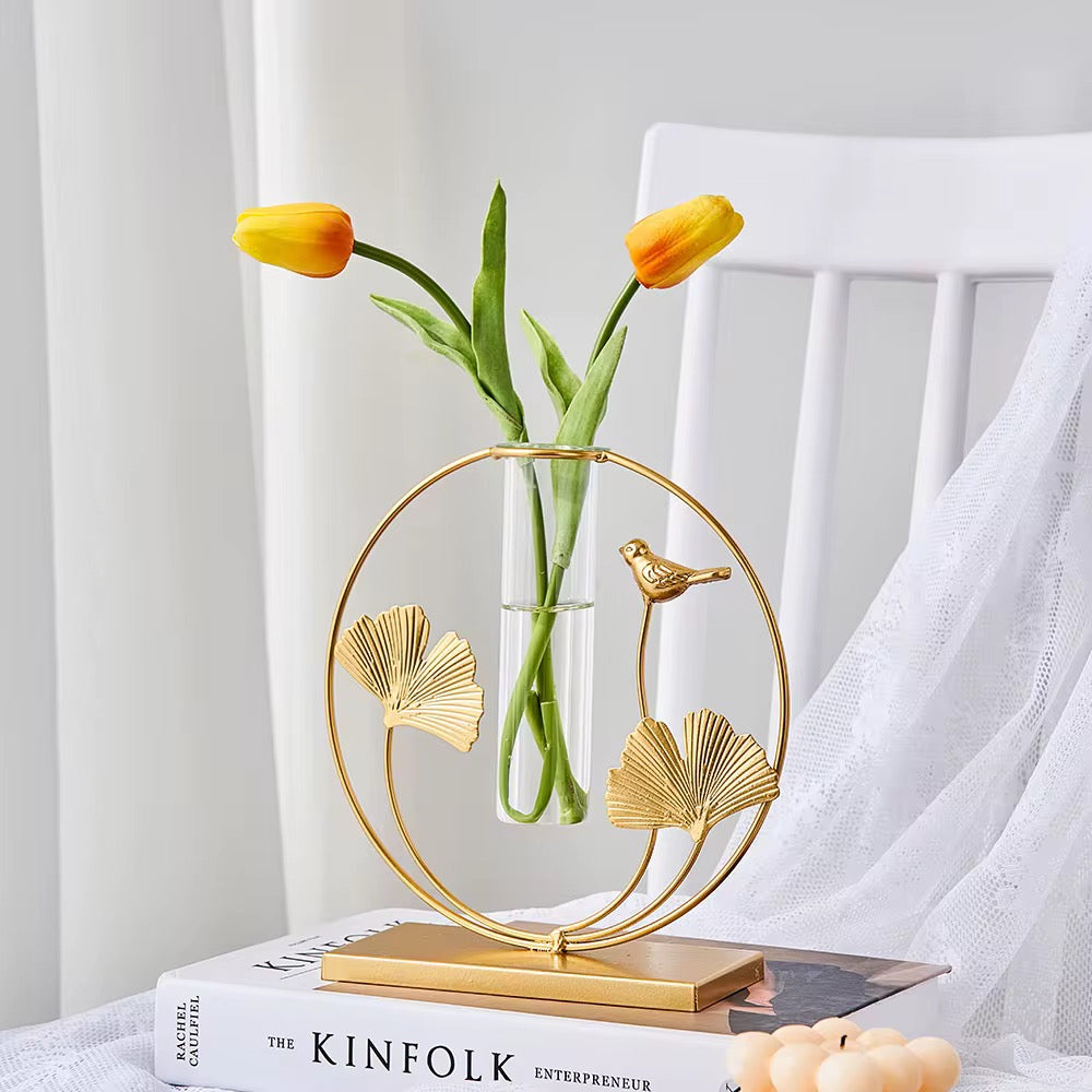 Small Vase with Gold base