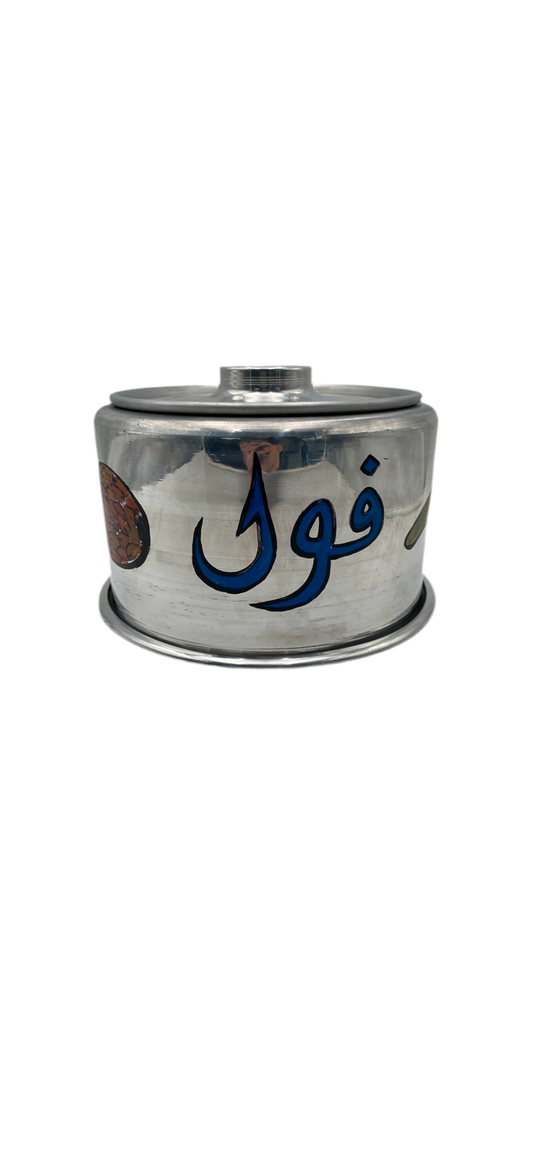 Aluminium bowl with lid