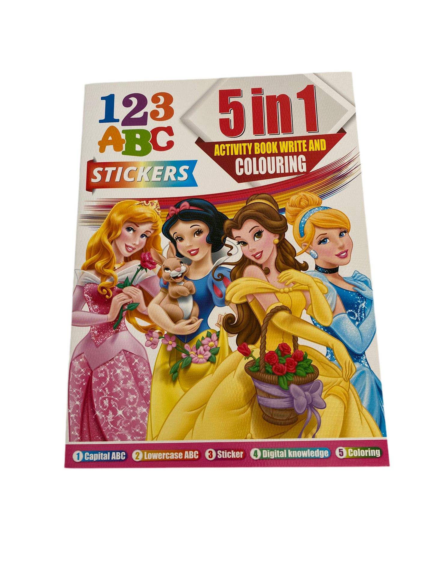 5 In 1 Activity Book Write And Coloring