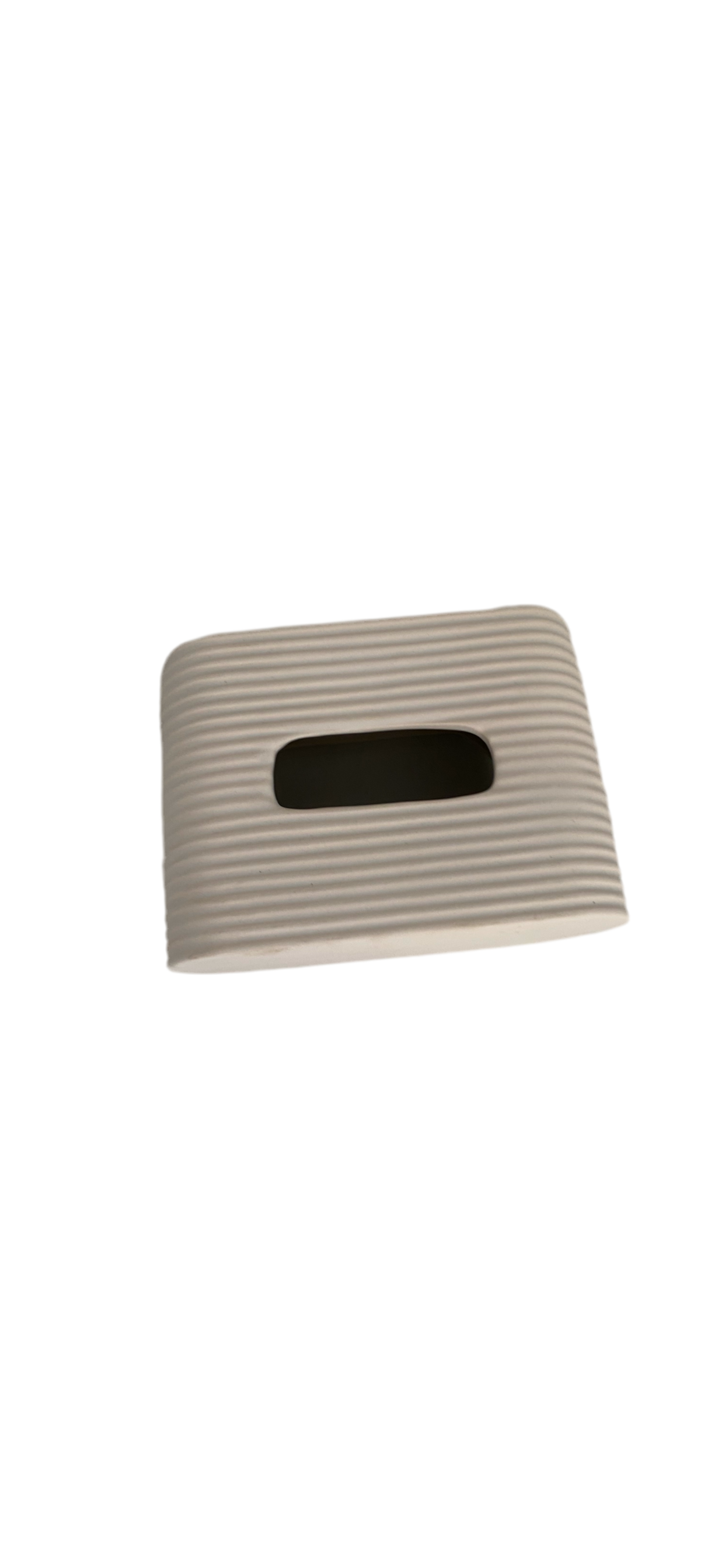 White ceramic Tissue Box