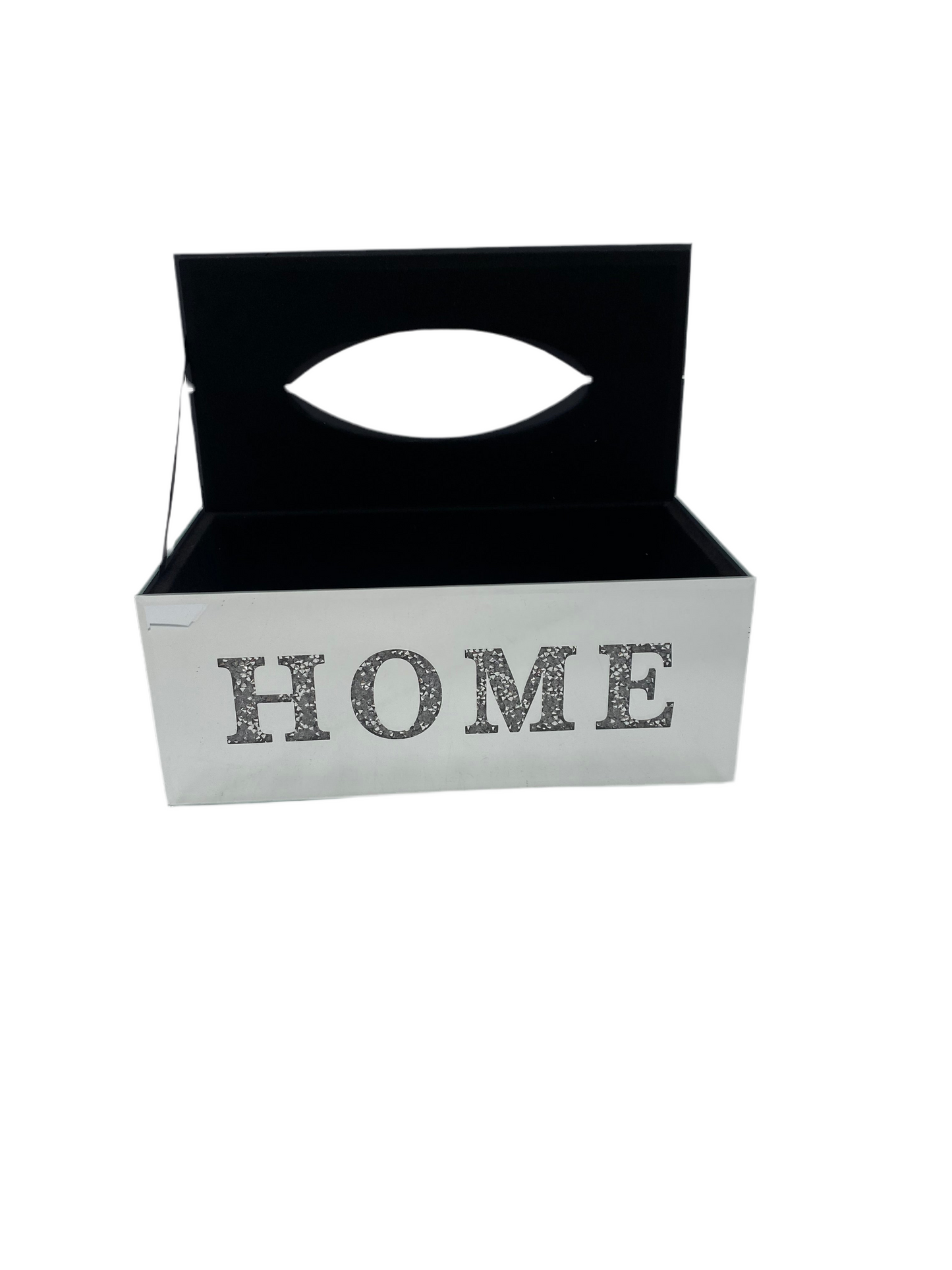 Mirror Glass Tissue Box