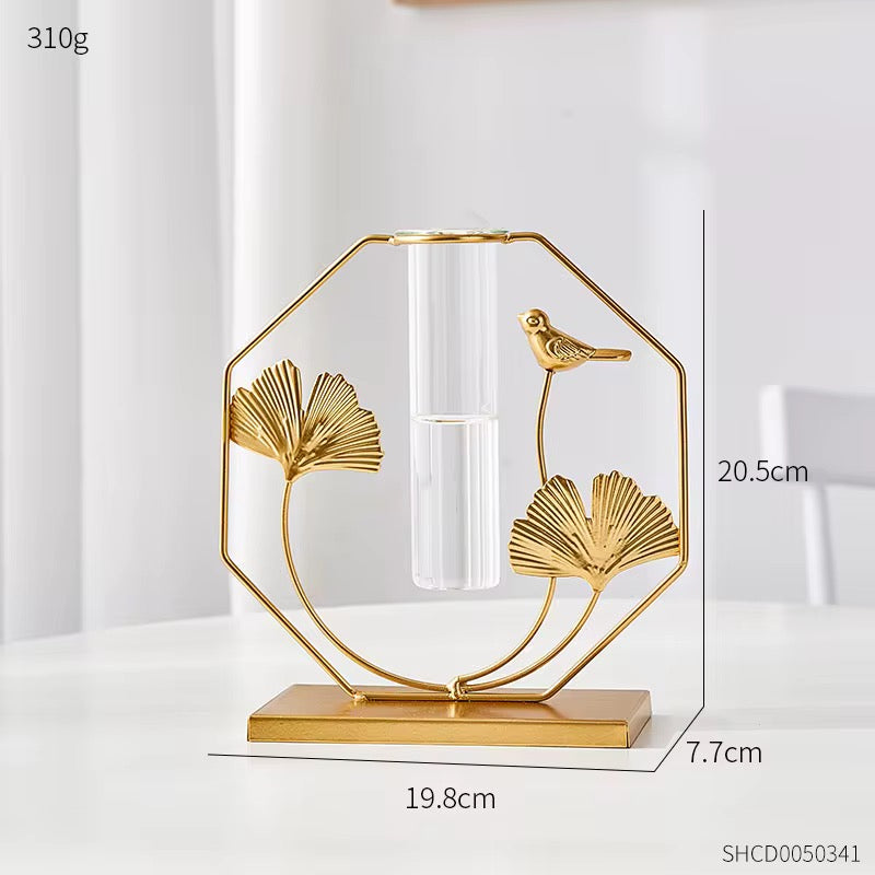 Small Vase with Gold base